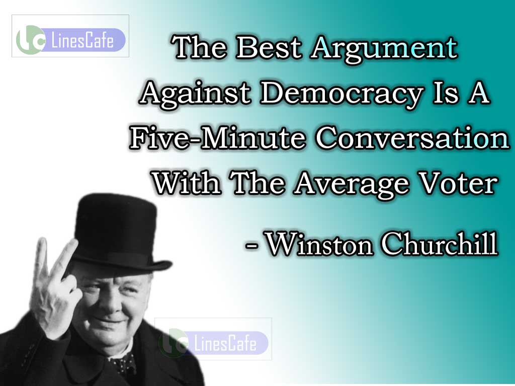 Winston Churchill S Top Best 165 Quotes With Pictures Linescafe Com   P 842 