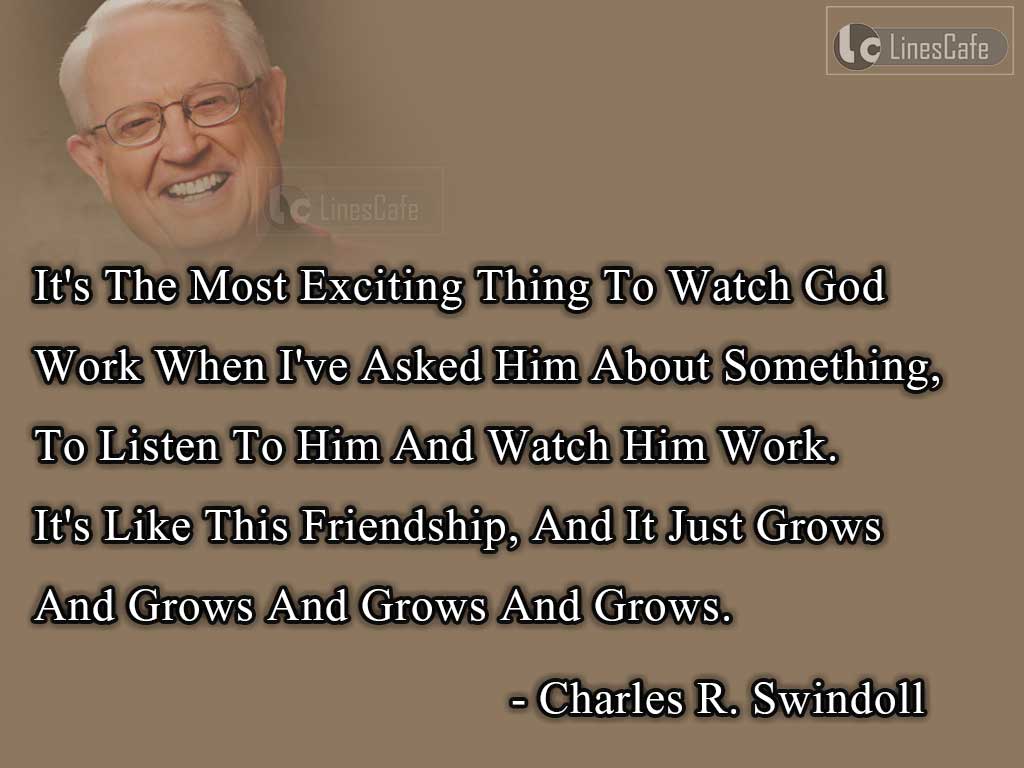 Pastor Chuck Swindoll Top Best Quotes (With Pictures)
