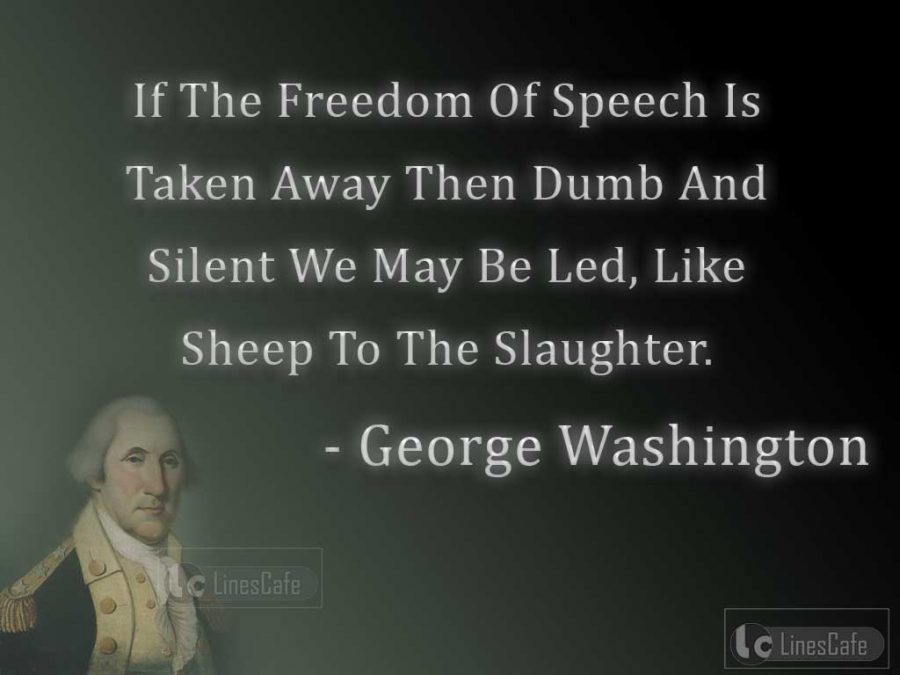 US President George Washington Top Best Quotes (With Pictures ...